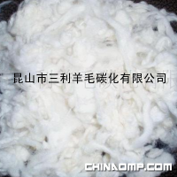 皮58S碳化澳羊毛(图)