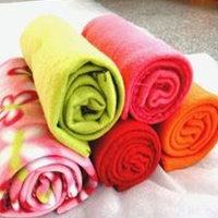 供应100%涤纶双面绒珊瑚绒印花毛毯