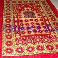 供应穆斯林朝拜毯.白底布朝拜毯