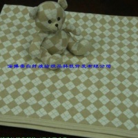 供应大豆蛋白纤维:针织天鹅绒毛毯