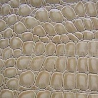 供应高光鳄鱼人造革