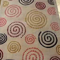 供应手工晴纶地毯(款号Q036 出口欧美)