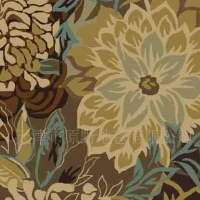 供应手工羊毛胶背地毯(款号9010-1 出口欧美)