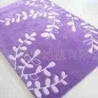 供应手工晴纶地毯(款号Q014 出口日本0
