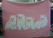 供应定位花毯子