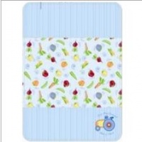 供应珊瑚绒绣花童毯