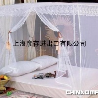 床上用品蚊帐三开门泥纶蚊帐豪花三开蚊帐