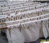 蚕丝被原料(桑蚕丝,柞蚕丝,绵帽,棉片(图) 供应