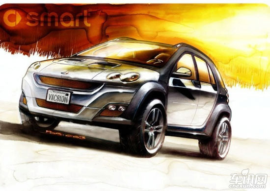 smart将推全新跨界SUV 预计将于2016年上市