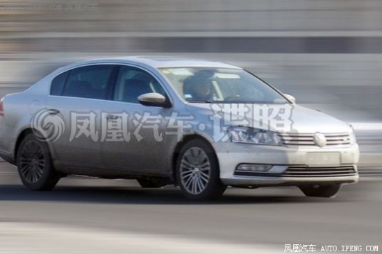 新款迈腾3.0 V6实车曝光 上海车展首发