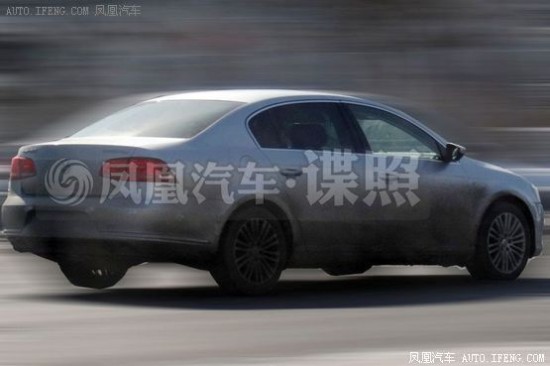 新款迈腾3.0 V6实车曝光 上海车展首发