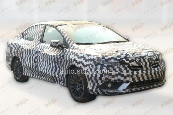 广本Concept C量产版内饰首曝 或4月首发