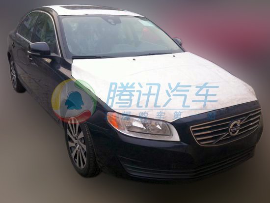 改款沃尔沃S80L清晰谍照曝光 配置全面升级