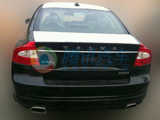 改款沃尔沃S80L清晰谍照曝光 配置全面升级