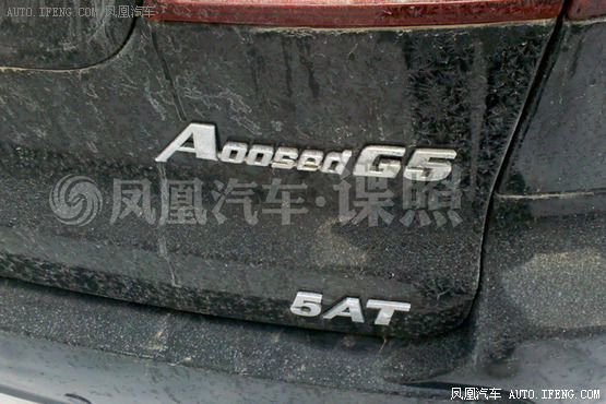 广汽吉奥G5自动挡谍照 配备5AT变速箱