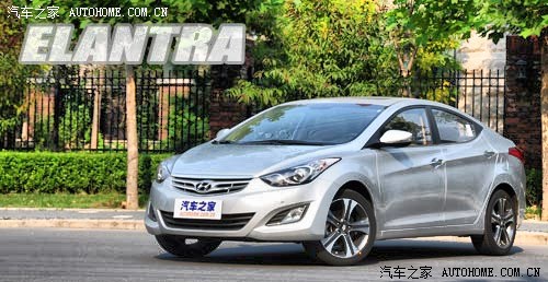 现代 北京现代 朗动 2012款 1.8l 自动尊贵型