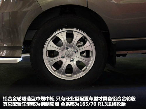 加长版更实用 上市现场实拍北汽威旺205