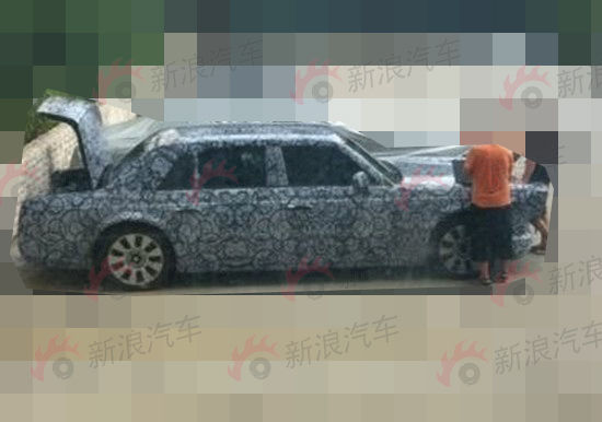 红旗L7短轴版谍照