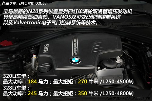 宝马 华晨宝马 宝马3系 2013款 320li时尚型