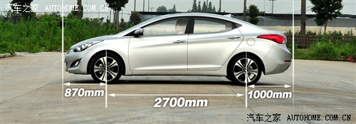 现代 北京现代 朗动 2012款 1.8l 自动尊贵型