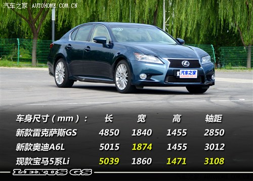 雷克萨斯 雷克萨斯 雷克萨斯gs 2012款 250 豪华版