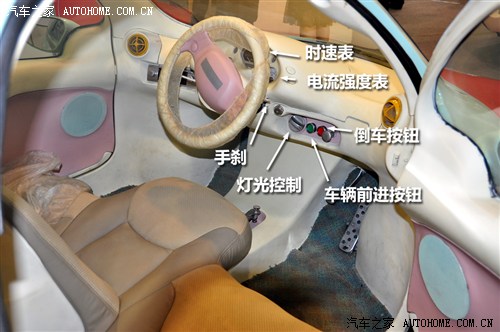 纯手工制造 车展上的手工打造电动车 汽车之家