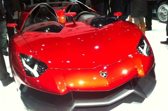 兰博基尼Aventador J发布 亮相日内瓦车展