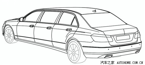 近7m长 奔驰E-Class Pullman或进口中国 汽车之家