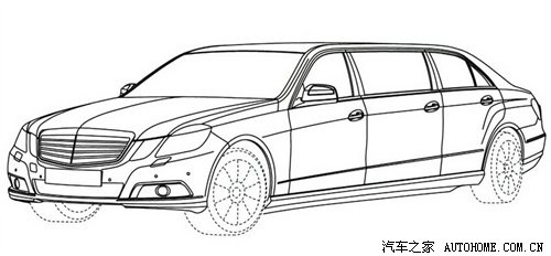 近7m长 奔驰E-Class Pullman或进口中国 汽车之家