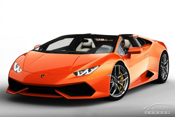 Huracan LP610-4 Roadster效果图