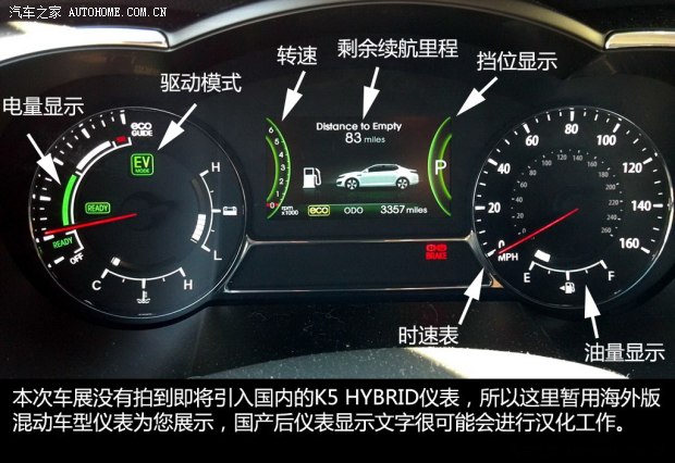 起亚起亚(进口)起亚K5(进口)2013款 2.0L Hybrid