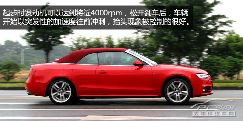 骚得一塌糊涂 测试2013款奥迪A5 Cabriolet