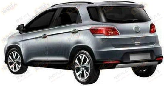 力帆全新跨界车申报图 设计融合翼搏/SX4