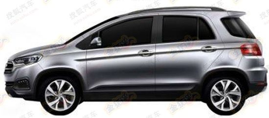 力帆全新跨界车申报图 设计融合翼搏/SX4