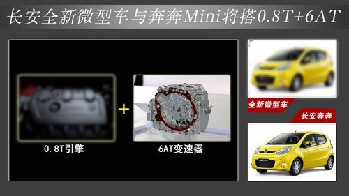 长安研发新微型车 将搭载自主0.8T引擎