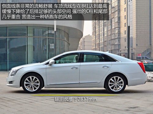 标配全景天窗 凯迪拉克全新旗舰XTS实拍