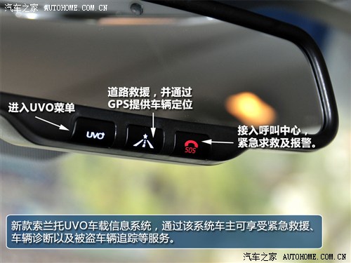 起亚 起亚(进口) 索兰托 2013款 2.4 7座汽油至尊uvo版