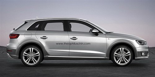 奥迪A3 allroad quattro效果图曝光 汽车之家