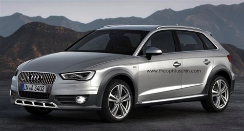 奥迪A3 allroad quattro效果图曝光 汽车之家