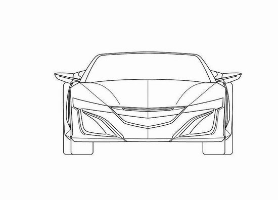 曝新讴歌NSX敞篷车专利图 传奇跑车归来