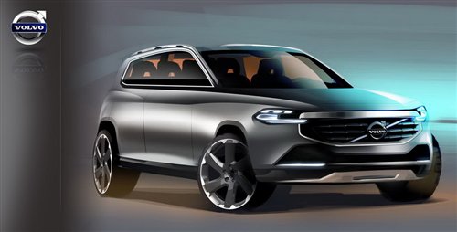 后现代设计 2014款沃尔沃xc90效果图 汽车之家