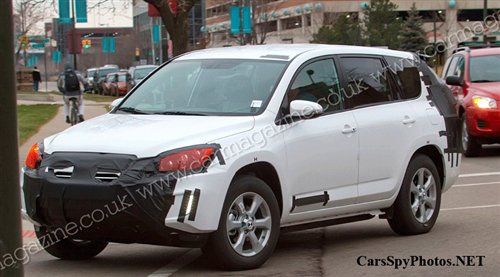 续航160公里 丰田RAV4电动版谍照曝光 汽车之家