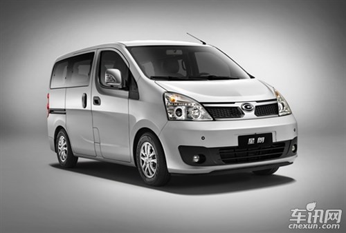 广汽吉奥MPV车型星朗官图 6月份上市销售