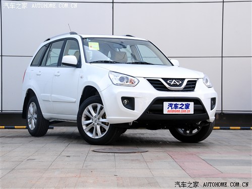 奇瑞 奇瑞汽车 瑞虎 2012款 精英版 1.6l cvt豪华型dvvt