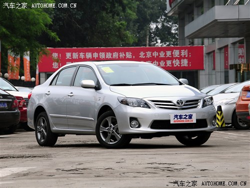 丰田 一汽丰田 卡罗拉 2012款 炫装版 1.8l cvt gl-i