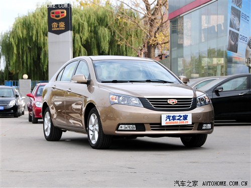 帝豪 吉利汽车 帝豪ec7 2012款 1.8l 手动豪华型