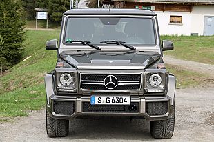 试驾2013奔驰G63 AMG