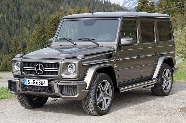 试驾2013奔驰G63 AMG
