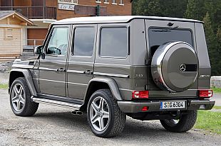 试驾2013奔驰G63 AMG