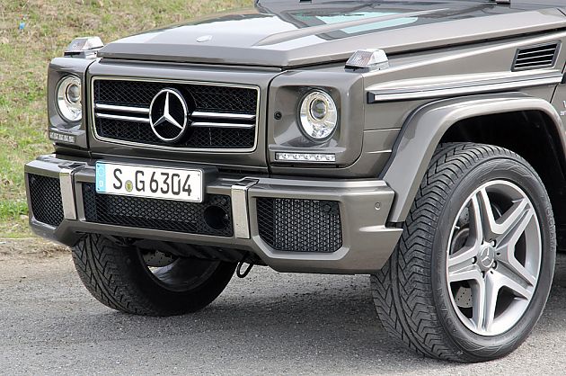 试驾2013奔驰G63 AMG